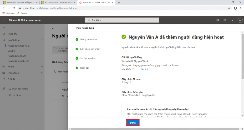 Cách đăng ký Office 365 miễn phí