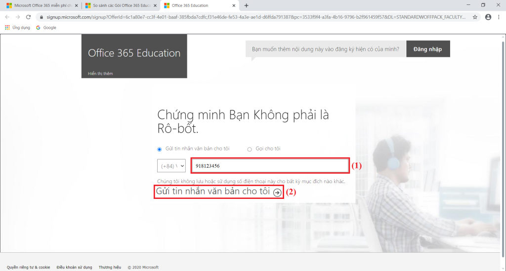 Đăng ký Office 365 Education miễn phí