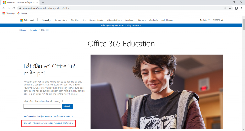 Office 365 miễn phí