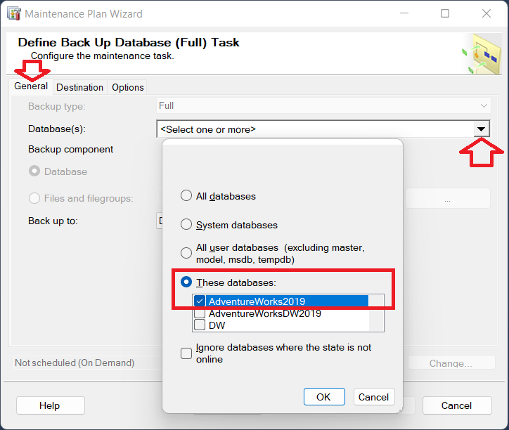 Backup SQL Server 2019