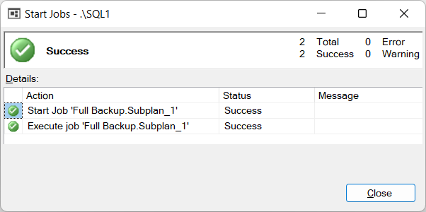 Cách Backup Database SQL Server 2019